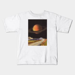 Saturn Station Kids T-Shirt